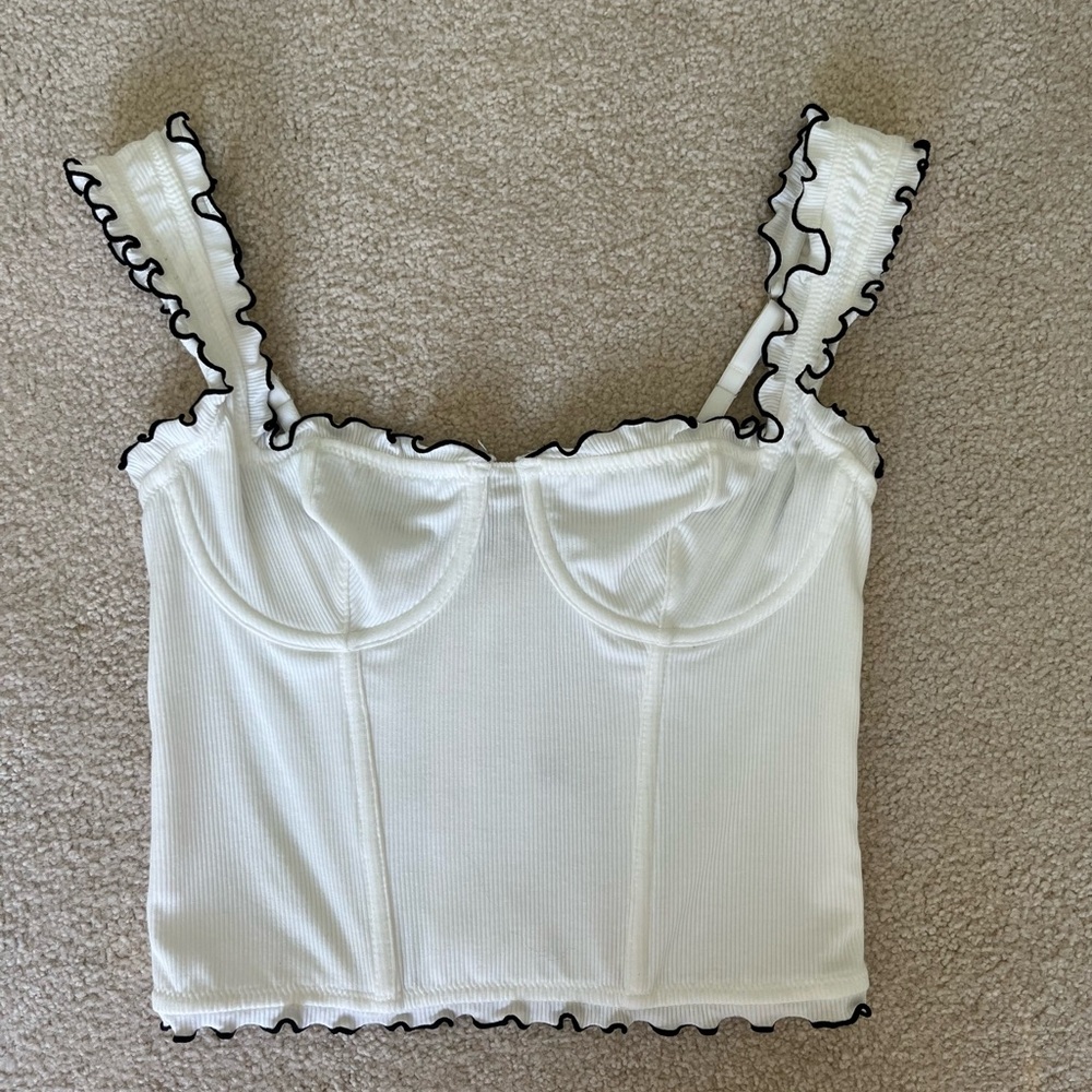Urban Outfitters White Corset